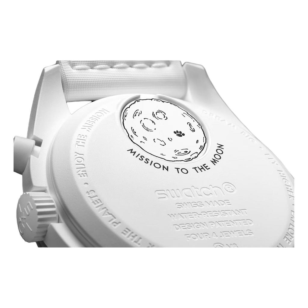 Swatch Мужские белые часы 42 мм SO33W700 SO33W700