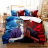 Rurouni Kenshin Постельное белье Single Twin Full Queen King Size Bed Set Adult Kid Bedroom Duvetcover Sets Anime Parure de lit Bed