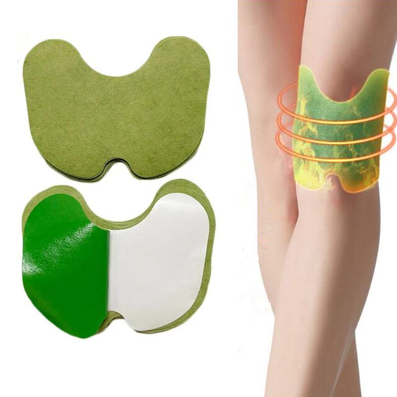 Пластырь для шеи, плеча и колена, Акупунктурный пластырь, Тепловой пластырь, Долго согревающий пластырь для колена, Обезболивающие наклейки