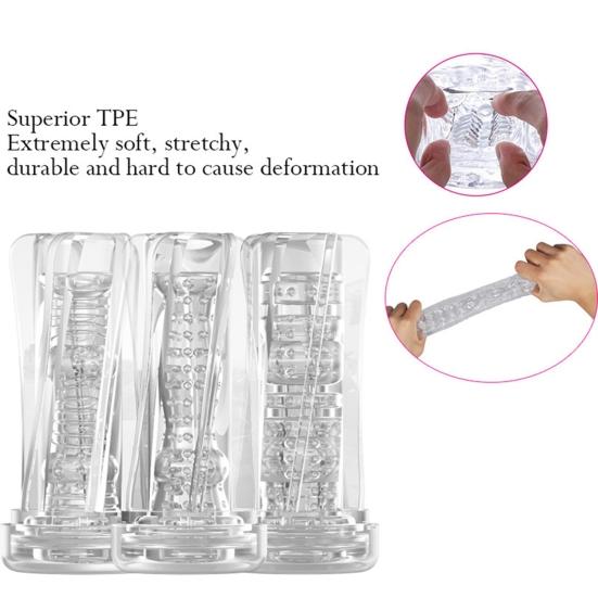 Мужской USB перезаряжаемый электрический мастурбатор, тренажер для пениса, вакуумный насос, вибратор