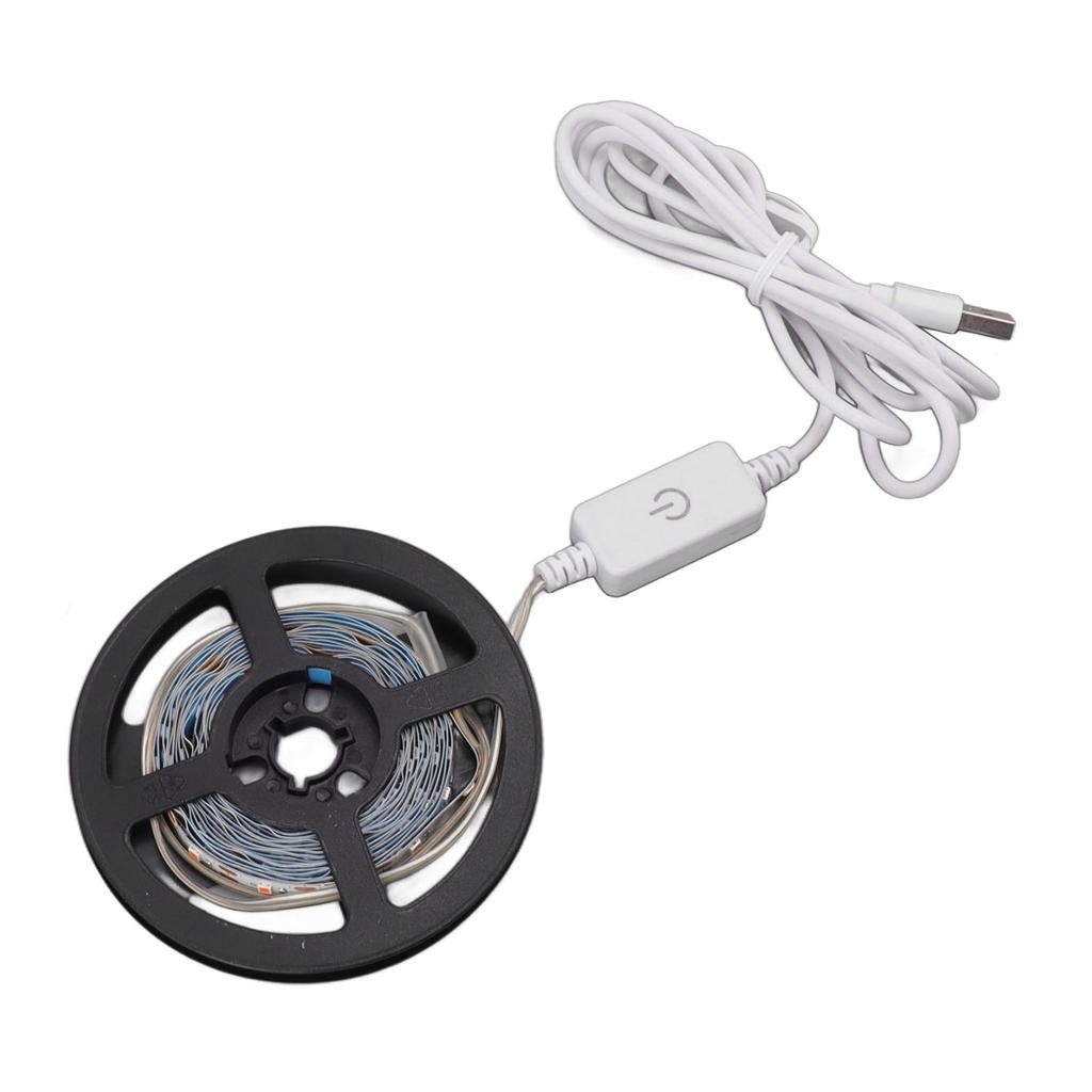 Светодиодные ленты для выращивания растений с полным спектром 5 В, сенсорное диммирование, USB, светодиодные ленты для роста растений для овощей