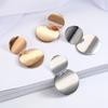 Women Metal Drop Earrings Trendy Fashion Round Statement Earrings