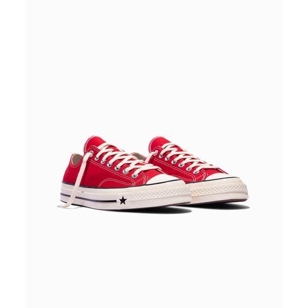 Converse Кеды Chuck 70 X Удобные Легкие Универсальные Низкие Холщовые Кроссовки Унисекс Ретро-Красный A24235C