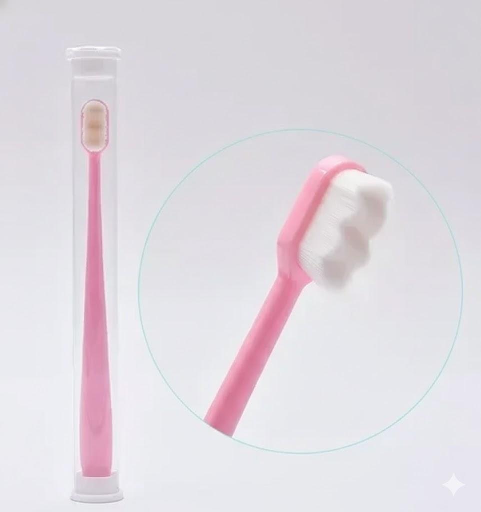 Xiaomi Супер Мягкая Нано Зубная Щетка Портативный Дорожный Футляр Отбеливание Уход за Полостью Рта Взрослый Бережная Очистка 2 Размера