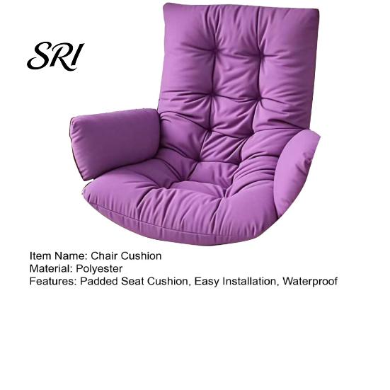 Outdoor Chair Cushion Egg Waterproof Hammock Indoor Elastic Hanging Replacement for Garden Yard Swing