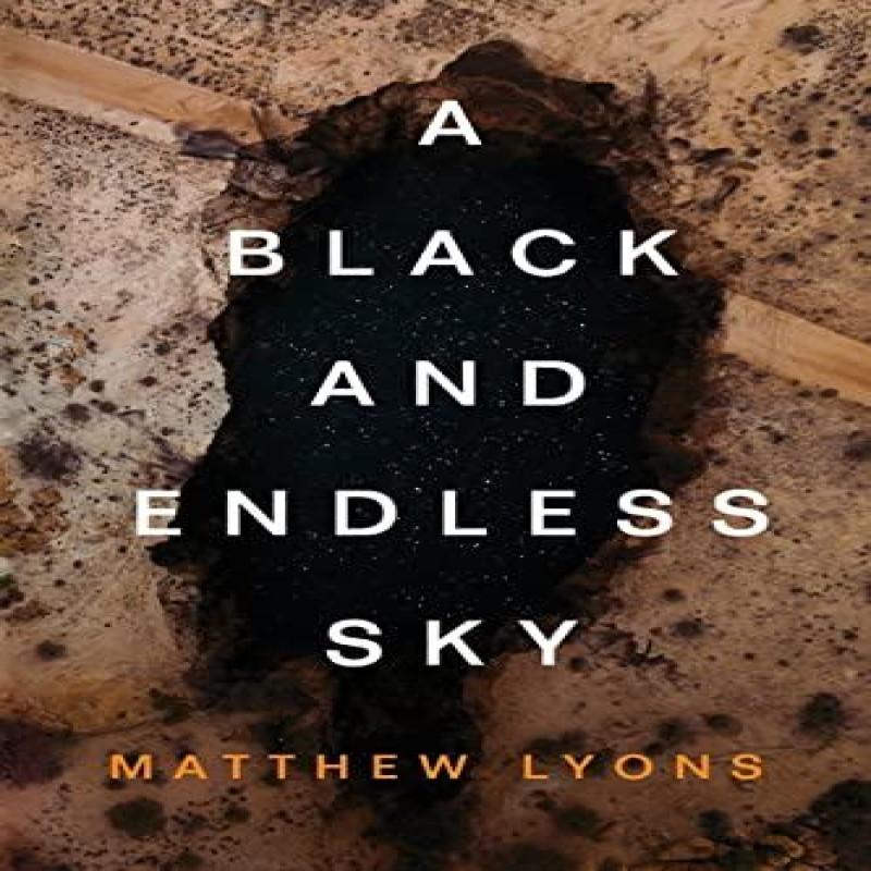 A Black and Endless Sky by Matthew Lyons Paperback Book 9781684427093
