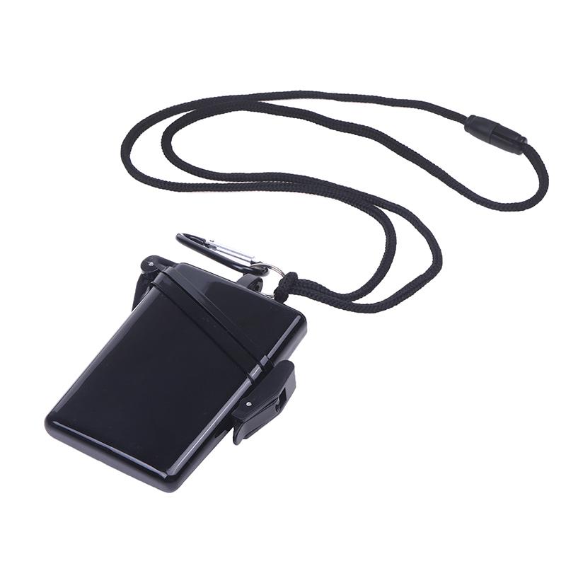 Открытый водонепроницаемый карманы ключ коробка для хранения денег держатель пластиковый корпус