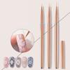 3Pcs Nail Art Pen Dotting Painting Drawing Uv Gel Liner Polish Brush Tool