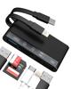 Многофункциональная док-станция USB C — Lightning, многопортовый адаптер-хаб, кардридер SD, USB-донгл, совместим с iPhone 15, Apple MFi
