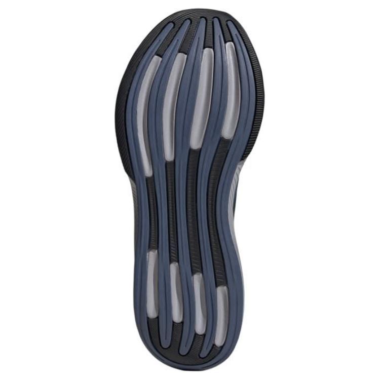 Adidas Response Супер удобные универсальные нескользящие прочные кроссовки с низким верхом для повседневной носки и бега Мужские кроссовки Черный Синий JI4629