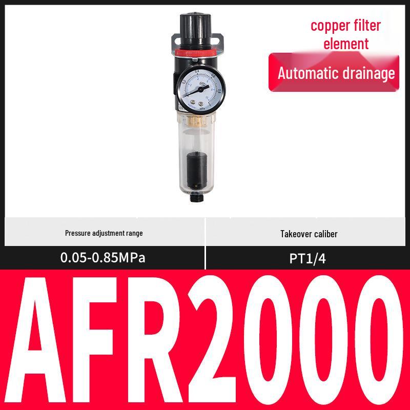 Pneumatic AFC2000 Dual Unit Oil-Water Separator & Air Filter