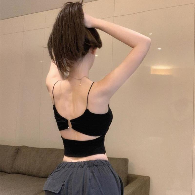 Летний женский жилет Design Sense Camisole Vest Модная женская уличная одежда для девочек Топы-майки