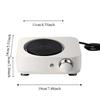 Adjustable Temperature Coffee Pot Heating Furnace Fast Heat Cast Iron Plate Electric Teapot Warmer Stove 3 Speed Energy-saving