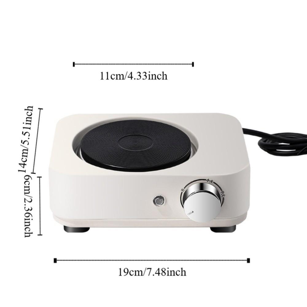 Adjustable Temperature Coffee Pot Heating Furnace Fast Heat Cast Iron Plate Electric Teapot Warmer Stove 3 Speed Energy-saving