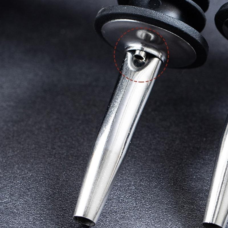 Liquor Pourer With Exact Flows Control For Cocktails And Wine Serving Stainless Steel Accurate Liquor Dispensing Tool