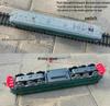 Зеленая модель-игрушка дизельного локомотива Dongfeng 4B