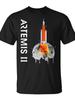 Artemis 2 SLS Rocket Launch Mission to The Moon And Beyond TShirt Unisex for Daily Wear 2025 Funny Christmas Novelty UnisexS TSh