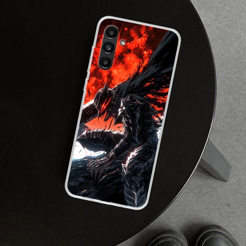 Чехол для телефона Аниме Берсерк Гатс для Samsung Galaxy A17 A16 A26 A36 A56 A57 A37 A15 A25 A35 A55 A14 A24 A34 A54 A13 A23 A3