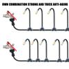 Flower Bed Watering System Irrigation Tubing Hose Adjustable 360 Degrees Automatic Emitters Set For Outdoor Growing Flower Beds