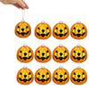 Halloween Home Decor Plastic Pumpkin Balls Halloween Pumpkin Pendants Waterproof Tree Decorations for Indoor Outdoor for Festive