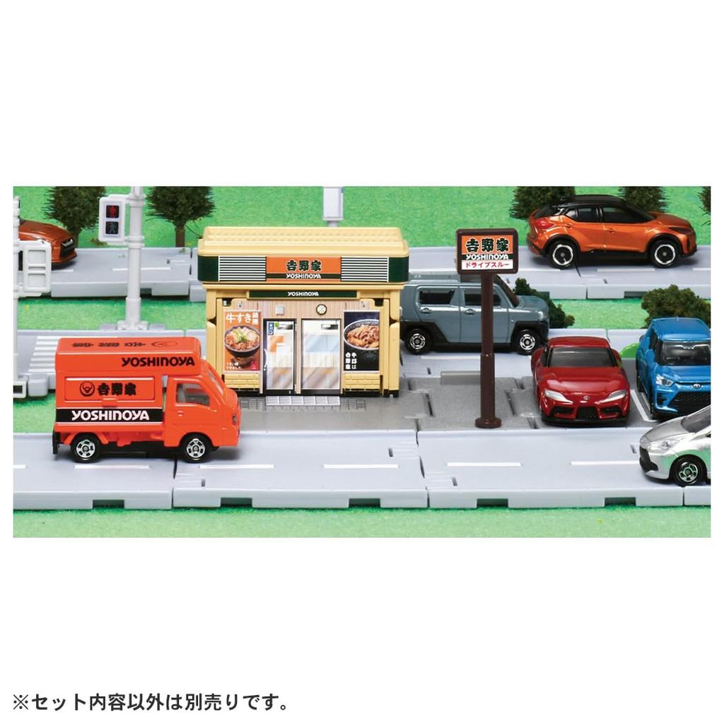 TAKARA TOMY Tomica Tomica Town Yoshinoya Miniature Car Toy for Ages 3 and Up (with Tomica)