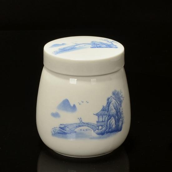 Керамическая чайница с крышкой, портативная банка для хранения рассыпного чая, меда, специй, даже для приготовления яиц, герметичный контейнер для кухонной столешницы