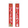 New Christmas Hanging Flag: Atmosphere Decoration, Ins Style Background Cloth, Custom Christmas Couplets for Porch (2026).