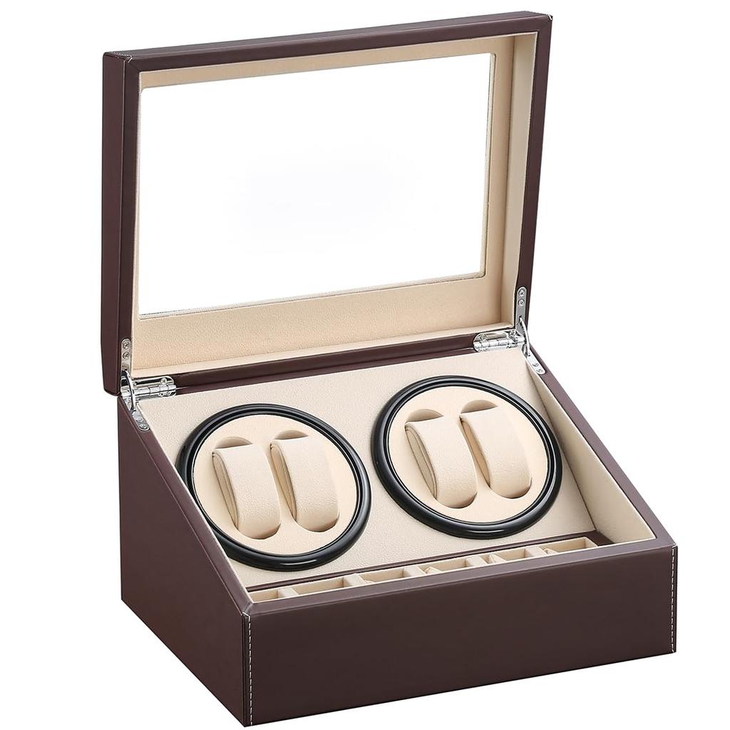 Eunomia Automatic Watch Winder Made in Japan 2023 Holds 4 Watches Luxury