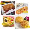 Решетчатый роликовый резак, инструмент для выпечки печенья, пирога, пиццы, хлеба, теста, корочки, роликовый резак для выпечки, бытовые инструменты для экономии времени, инструменты для выпечки кондитерских изделий для пирога, пиццы, печенья