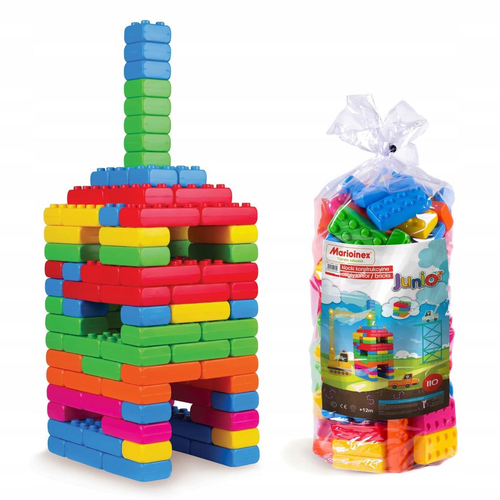 Marioinex Junior Building Blocks Bricks 110 pcs