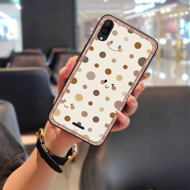 Protective Fashion Design Phone Case For Wiko Y80 Shockproof Anti-knock TPU Back Cover Full Wrap Durable Silicone Cover