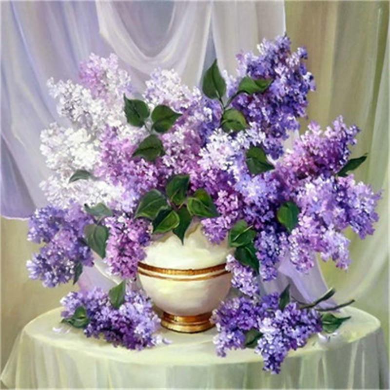 5D алмазная живопись,цветок