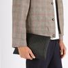 Bottega Veneta Конверт-сумка из овчины, Клатч Большой Мужской Черный 522430V001N1000