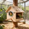 Wooden Bird Nest With Handcrafted Design For Bird Breeding And Shelter