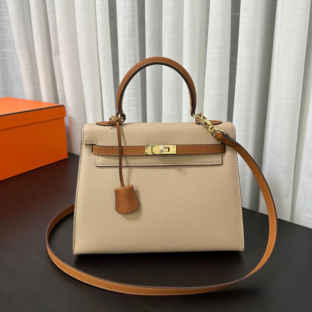 Cross Border Women's Bag New Palm Print Leather Bag Hand-held Single Shoulder Crossbody Women's Bag Large Capacity