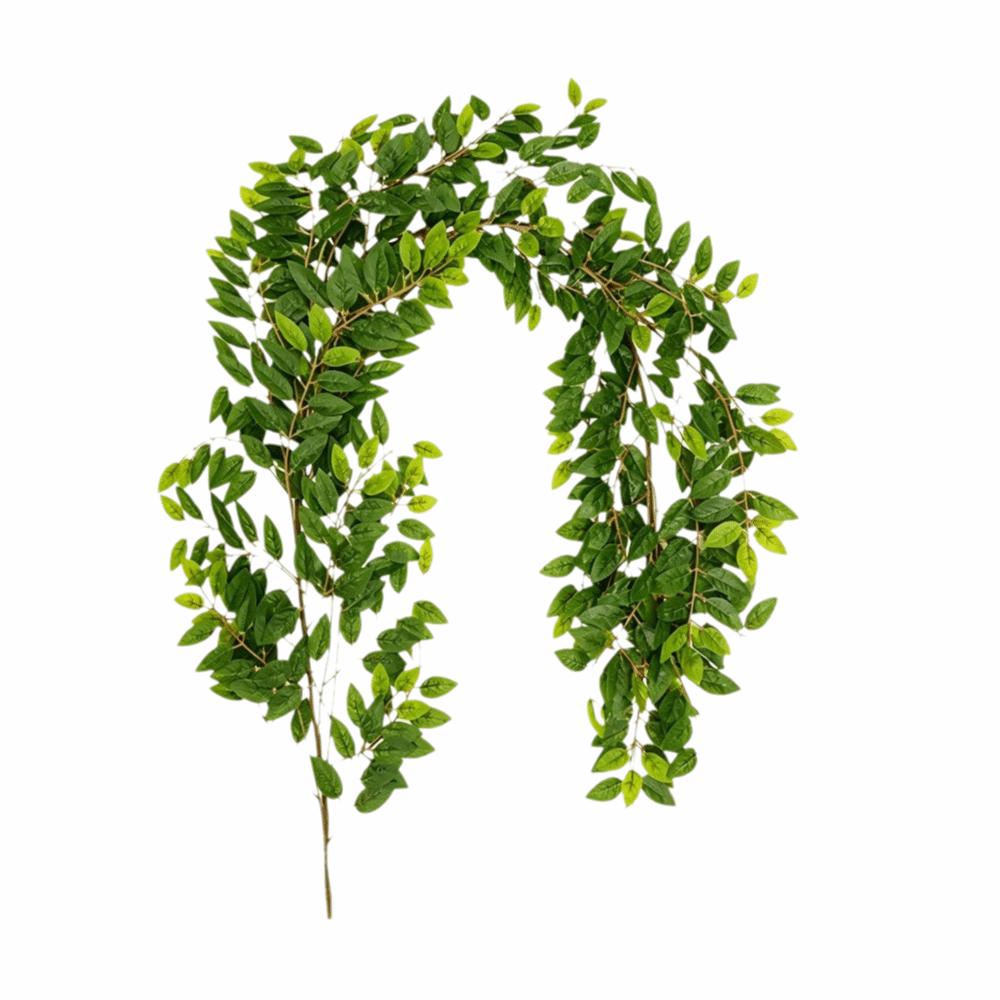 DIY Artificial Leaves Vine Artificial Foliage Artificial Wisteria Vine Garland Garden Decoration