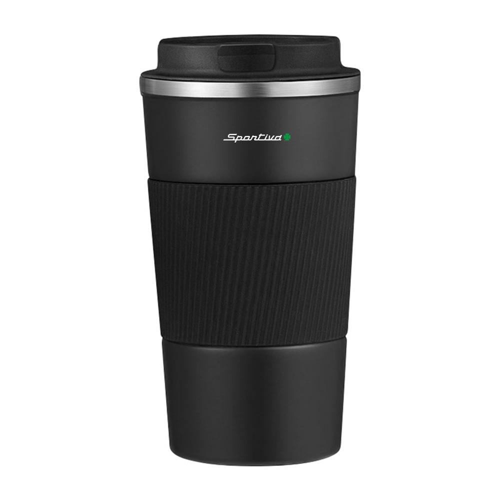 Thermo Cafe Coffee Mug Thermal Mug for Tea Water Coffee Car Thermos Mug For Alfa Romeo Stelvio Giulietta Tonale Disco 156 Mito ctv122