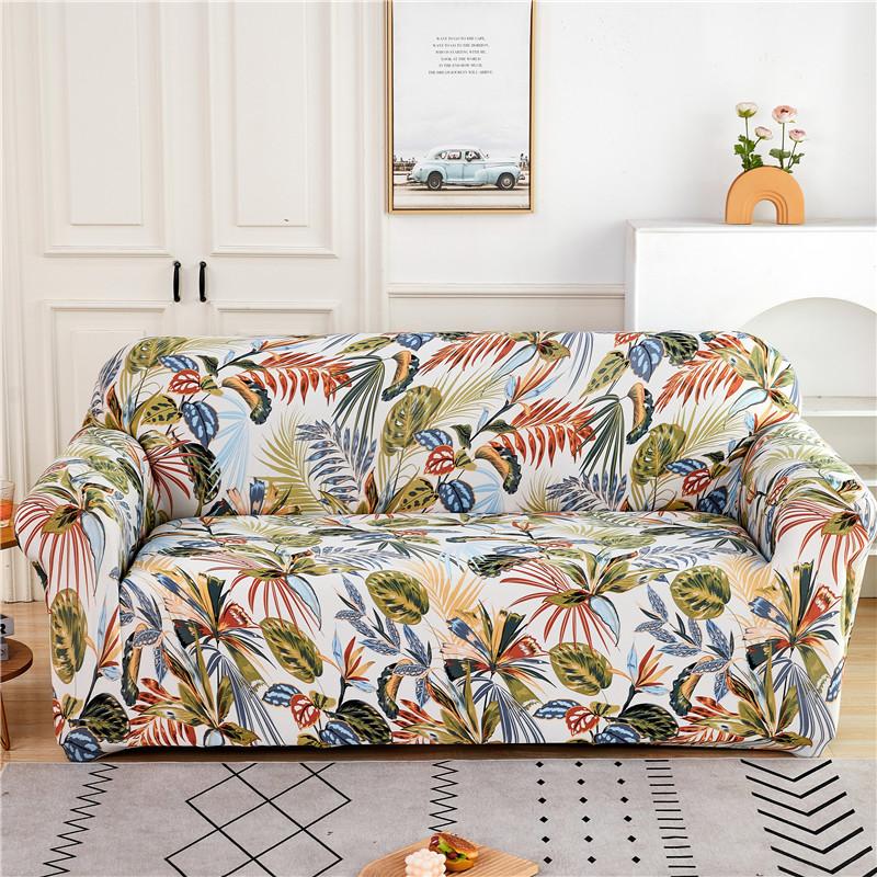 S-emiga чехлы для диванов с цветочным принтом для гостиной эластичный чехол для секционных угловых диванов 1/2/3/4-местный