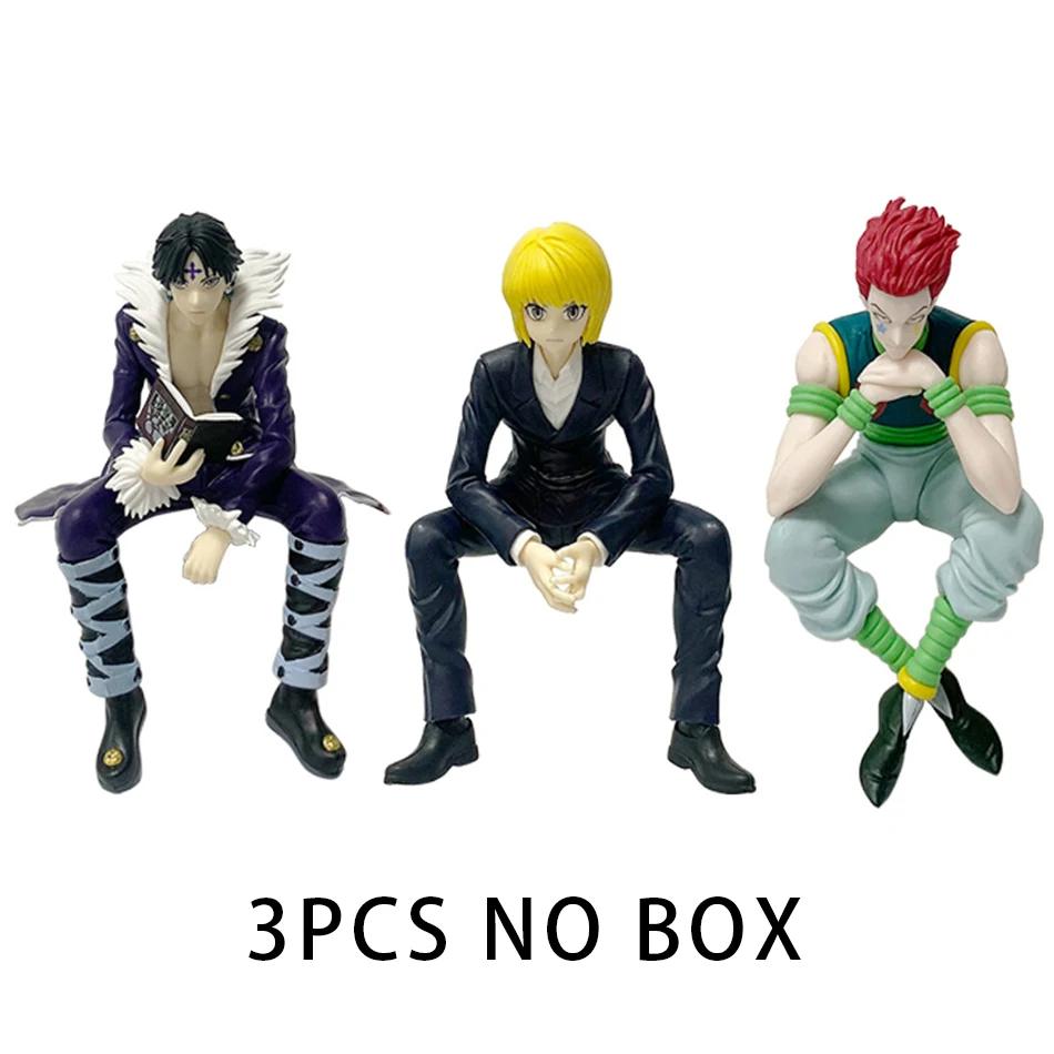 13 см Фигурка Аниме Hunter×Hunter Трупа Фантомов Хисока Фигурка Действия Стопор для Лапши Украшение Комнаты Стопор для Лапши Модель из ПВХ Игрушки