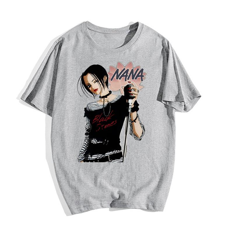 Osaki Nana Classic Japanese Anime Retro Rock Style Anime T-Shirt Cotton Graphic Tee Unisex Unisex Summer Streetwear