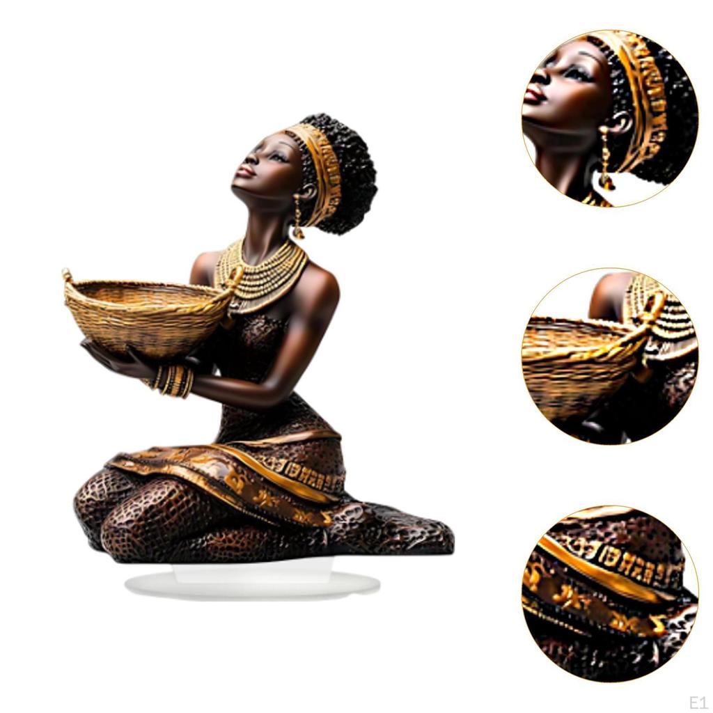 2D Плоский Африканский Дамский Настольный Орнамент Украшение Стола Новинка Книжная Полка Акриловый Дисплей Искусство для