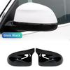 Glossy Black Carbon Fiber Car Rearview Door Wing Side Mirror Cover Cap Shell For BMW F25 X3 F26 X4 F15 X5 F16 X6 2014 2015-2018