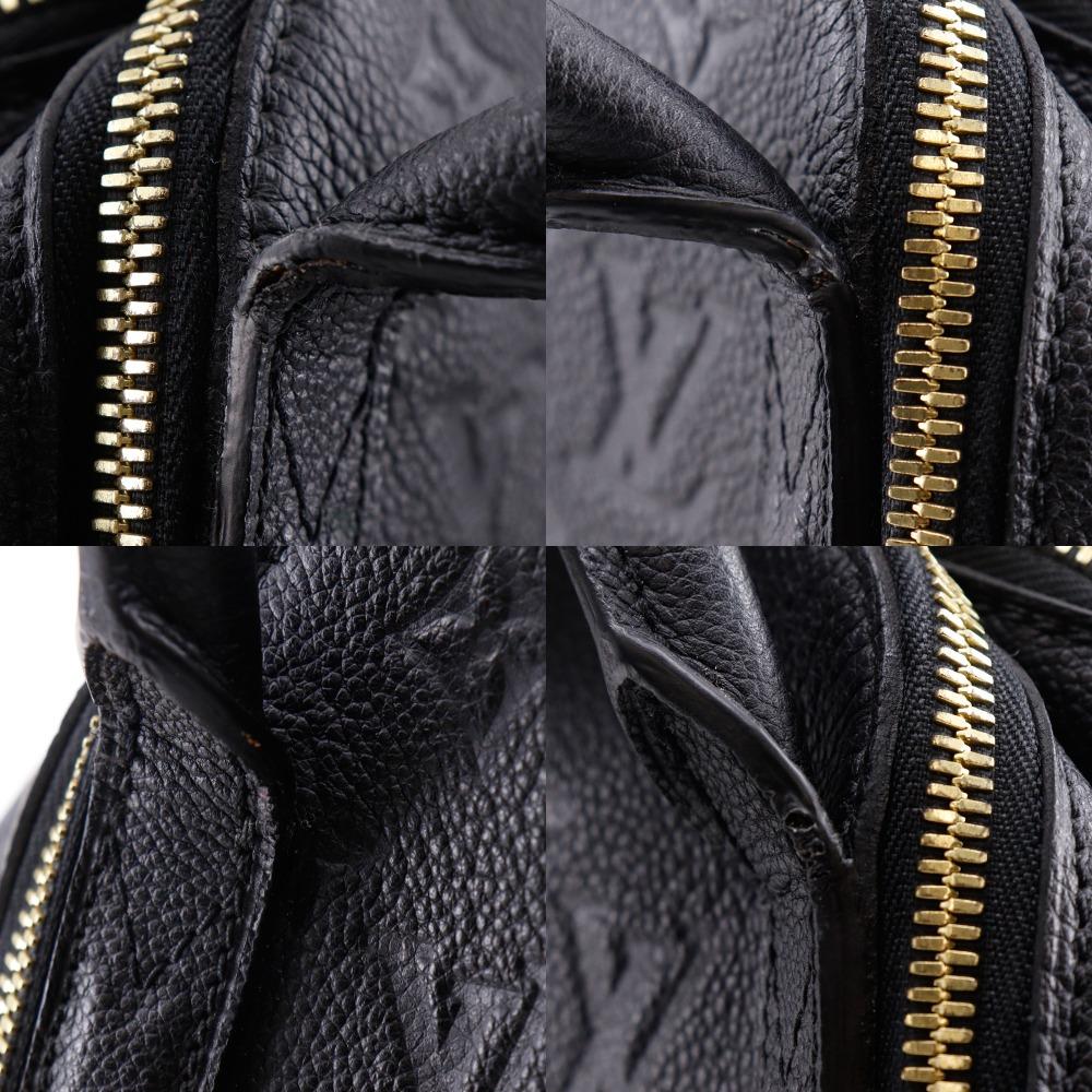 Louis Vuitton Женская сумка MM M41040 Черный Noir Monogram Ann Platt Б/у