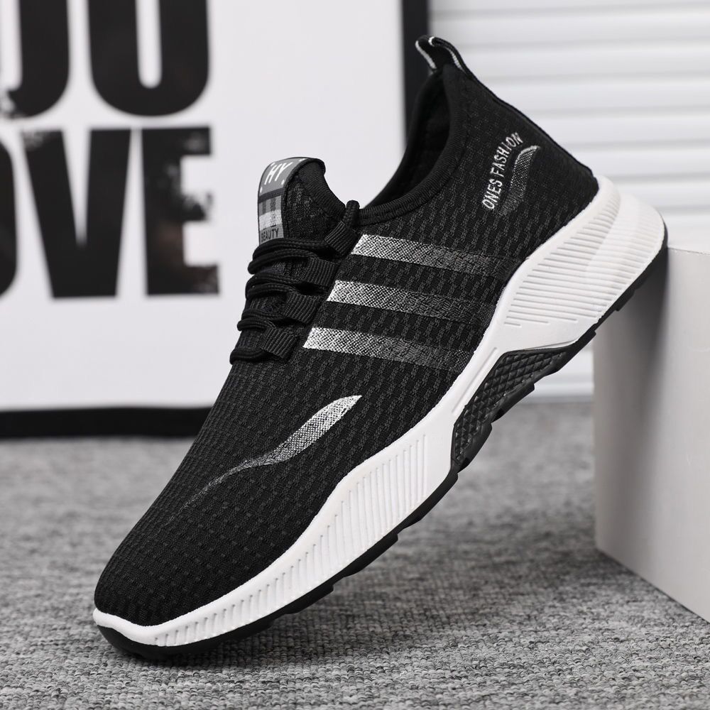 Men's Casual Shoes Tide Spring and Summer New Men's Sports Shoes Breathable Cloth Shoes Sneakers Outside the Stall