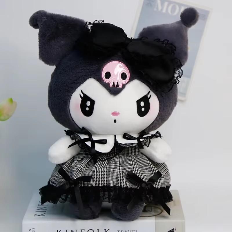 Плюшевые игрушки Sanrio Кавайные Sanrio Куроми Моя Мелоди Синнаморолл Плюшевые Игрушки Кукла Подушка Аниме Мультфильм Детские Подарки Украшение Комнаты Куклы.