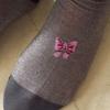 SOCKS APPEAL NAT high cut glitter kitties