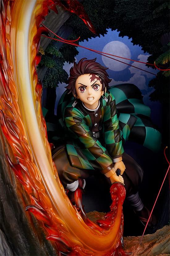 Good Smile Company Demon Kimetsu No Yaiba Kamado Tanjiro Hinokami Kagura Enbu Plastic Painted Complete Figure Slayer Non-scale