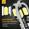 Светодиодная лампа для автомобиля T10 W5W LED Canbus без ошибок Сверхъяркий свет для салона автомобиля SMD Автолампа Белый Янтарный Красный Лампа для чтения Купольная лампа