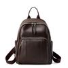 First Layer Leather Европа и США Модный рюкзак для женщин Кожаная женская сумка Мягкая кожаная многоцелевая женская сумка-рюкзак
