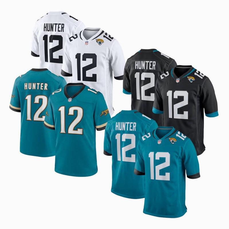 Kids NFL Jacksonville Jaguars Embroidered Football Jersey - 12 HUNTER 16 LAWRENCE S M L XL All